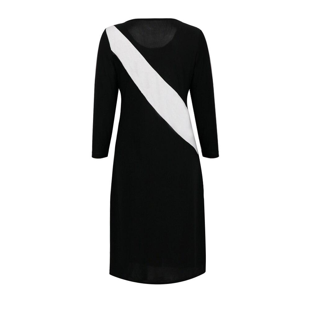 Женское тёплое платье с длинными рукавами