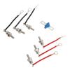 Diode Rectifier Kit,   Rotating Rectifier Module 3.1in 25A 1200V with 3 Positive 3 Negative Diodes, for Generator Replacement Installation