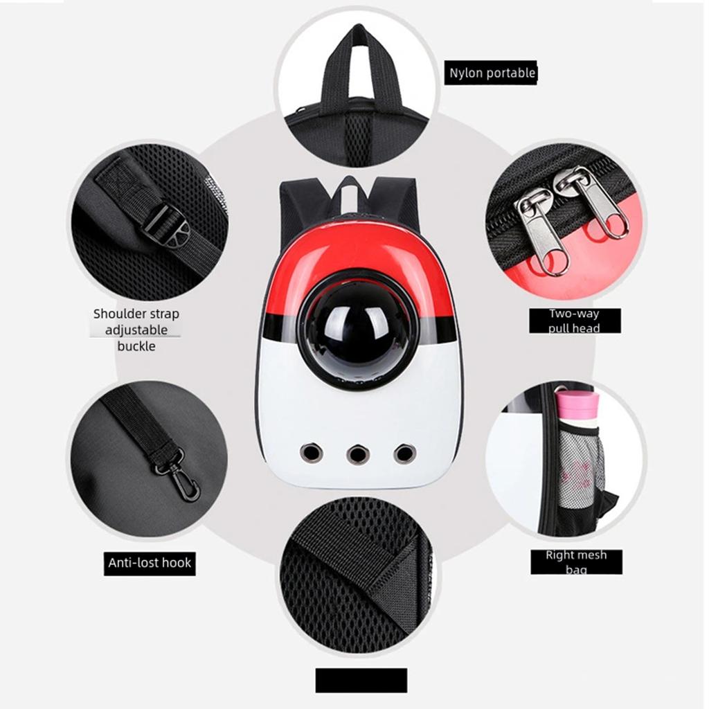 Сумка для переноски домашних животных, космический рюкзак для домашних животных, большая вместительная сумка для кошек, сумка для выходящих животных, портативный рюкзак для домашних животных, дышащий рюкзак для домашних животных