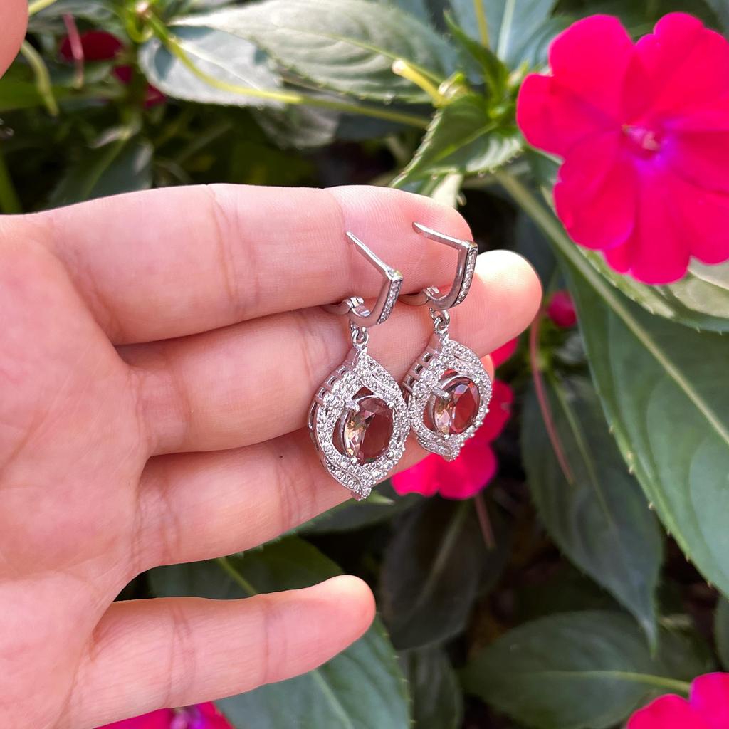 Unique Design Zultanite Silver Earring, Sultanite Earring, Color Change  Zultanite Stone Silver Earring, Dangling Earring