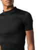 Balenciaga Super Tight Shiny Fitted T-Shirt 'Black' Men's 720458TNVI21000