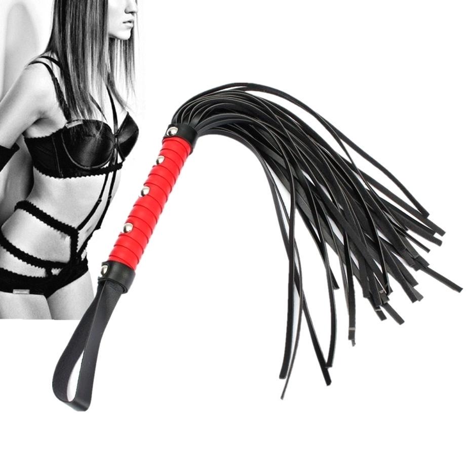 Секс-игрушки для пар, игры для взрослых, сексуальный кнут, искусственная кожа, игрушки для флирта, черные ресницы, красная ручка, эротическая игрушка