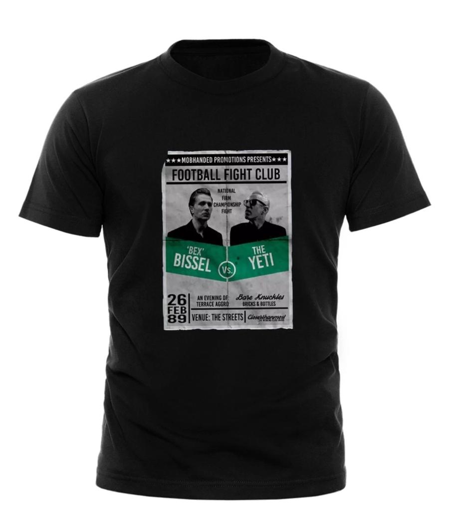 Closer Than Most The Firm Bex Vs the Yeti T Shirt - Football Casuals Hooligan