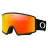 Очки МАТОВЫЕ IRIDIUM Один размер TARGET LINE L ПЕРСИКОВЫЙ СТЕКЛО Ударопрочные [Oakley] ЧЕРНЫЙ/ОГОНЬ &