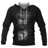 Unisex Jesus Amen Christmas Hoodie God Bless You 3D Print Y2K Harajuku Pullover