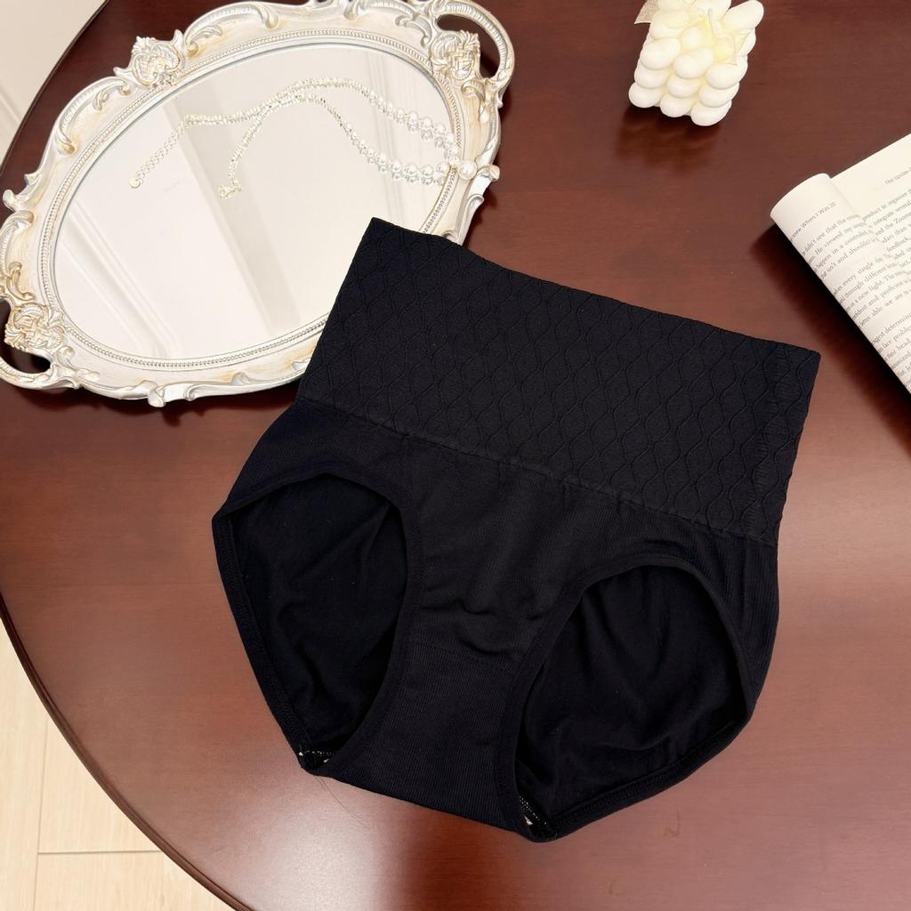 Женские весенне-осенние трусы-слипы с высокой талией, утягивающие живот и бедра, бесшовные, с хлопковой ластовицей