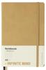 INFINITE MIND Твердый переплет A5 ПУ кожа Расширьте Улучшите свой разум с помощью стильных школьных канцелярских товаров ПУ 5мм блокнот, Воображение, Письмо, Журнал,