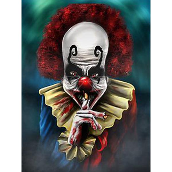 DIY 5D Diamond Painting Diabio Clown Diamond Mosaic Cross Stitch Kits Home Decoration Full Round Diamond Embroidery