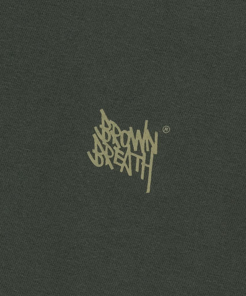 BROWNBREATH Tag Tee - Khaki