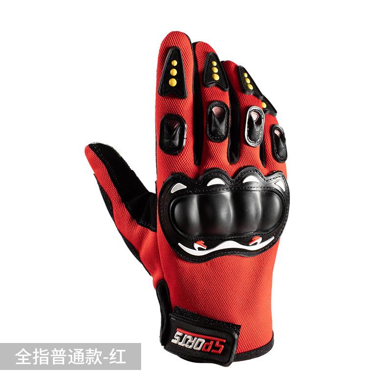 Четырехсезонные гоночные перчатки, летние теплые мотоциклетные перчатки для бездорожья, противоскользящие и противоударные для сенсорных экранов