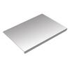 304 Stainless Steel Metal Chopping Board Non-Slip Edge Baking Pastry Board  Meat Preparation