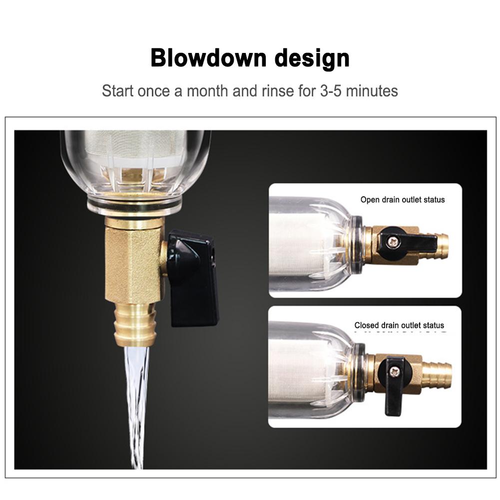 Фильтр-предварительный очистки для водонагревателя, бытовых приборов, кранов, передний очиститель, фильтры, принадлежности из нержавеющей стали, инструменты