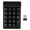 2.4G USB Numeric Keypad 19 Keys U Type Portable Mini Low Noise Number Keyboard for Accountancy