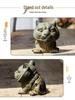 Handmade Antique-Style Chinese Zodiac Tiger Ornament for Home or Office Decor