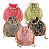 Jute Handbags for Women | Embroidered Women Potli Bag | Traditional Indian Goody Bags | Drawstring Bags for Wedding | Pack of 5