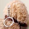 Cute Dog Keychain Adorable Stuffed Animal Pendant Plush Dog Keyrings Handbag Pendants Suitable for Keys and Backpacks