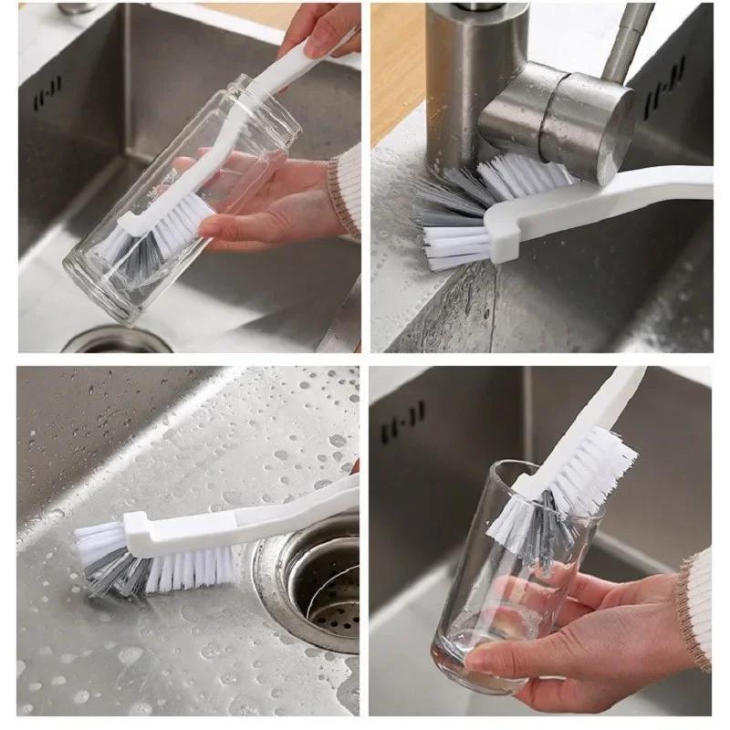 Кухонная щетка для мытья Пластиковая щетка для чистки Соевая машина для молока Щетка Кухонный артефакт для чистки соковыжималки Щетка для чистки соковыжималки