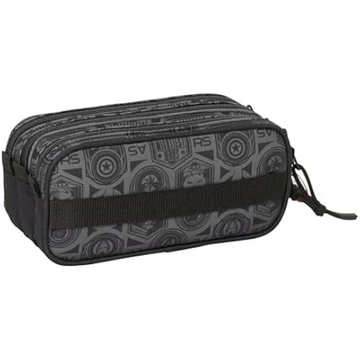 Trousse Triple - SAFTA - Avengers Vendetta - Confortable - Idéale pour Enfants - Mixte