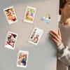 Acrylic Magnetic Photo Frame Double-Sided Clear Picture Display Frame Refrigerator Magnet Picture Holder for Fujifilm Photo