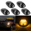 9LED Black Smoked Lens Lamps For Truck SUV DC 12V/24V Car Light Roof Lamps Doom Lights 5pcs Car Cab Roof Marker Lights