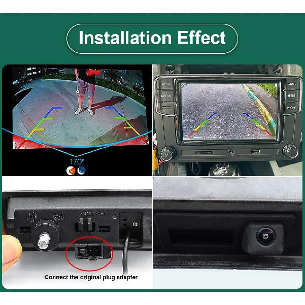 GreenYi 170 Degree 1920x1080P HD AHD Night Vision Vehicle Rear View Camera For Ford Focus 2012 2013 Focus Mondeo 3 car