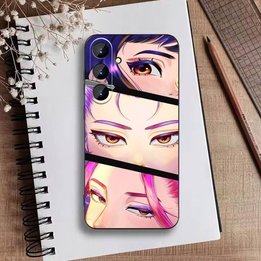 K-Pop D-Demons Hot H-Hunters Phone Case For Samsung Galaxy A73,A72,A71,A70,A52,A51 Others Soft Black Cover