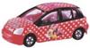 Disney Tomica Collection Toyota Vitz Minnie Mouse D-02