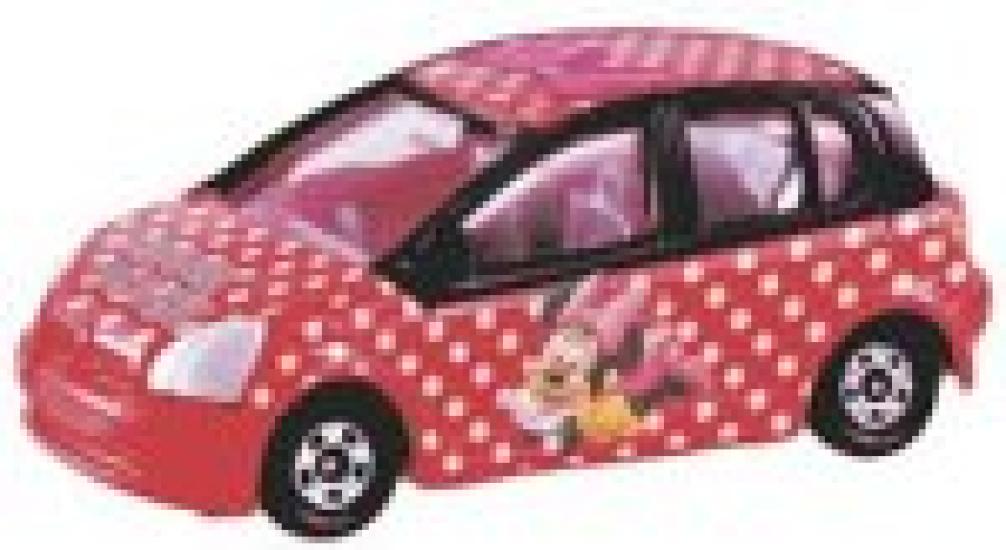 Disney Tomica Collection Toyota Vitz Minnie Mouse D-02
