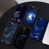 Чехол для телефона "Падение кита" для iPhone 17, 16, 15, 14, 13, 12 Plus, Max, Мягкий силиконовый, Черный