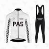PNS Fleece Cycling Set Long Sleeve Bib Pants Road MTB Winter Outdoor Ride Unisex