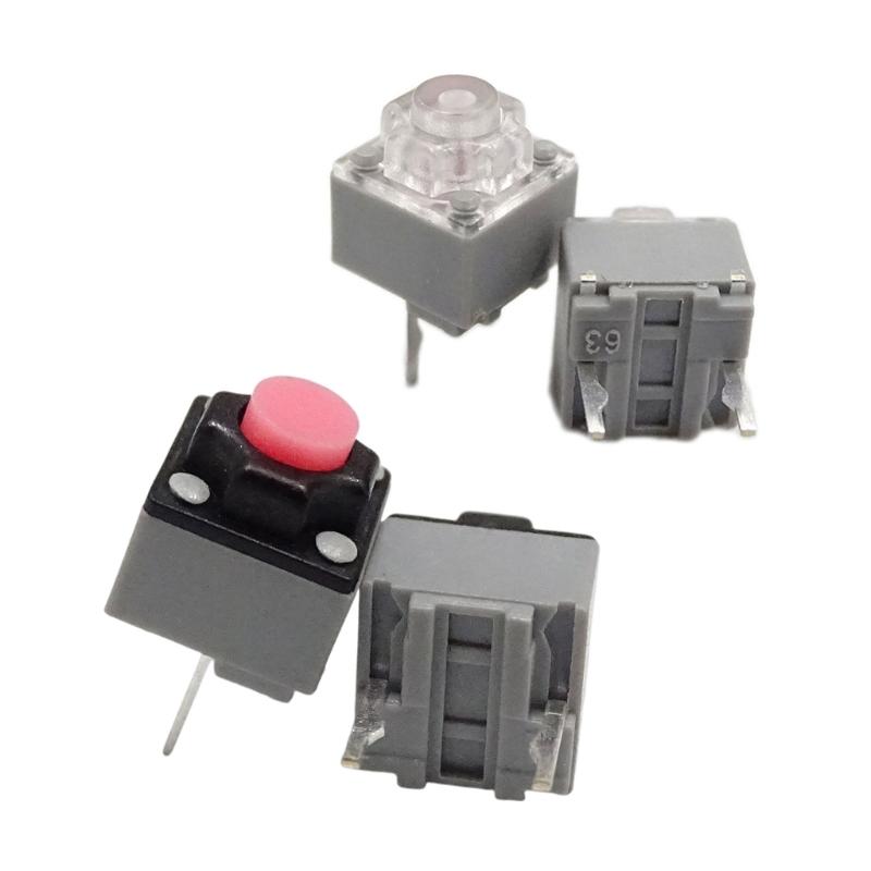 6x6x7.2mm Quiet Microswitch 10Million Clicks Life Mouse Button 2Pins Microswitches 10PCs