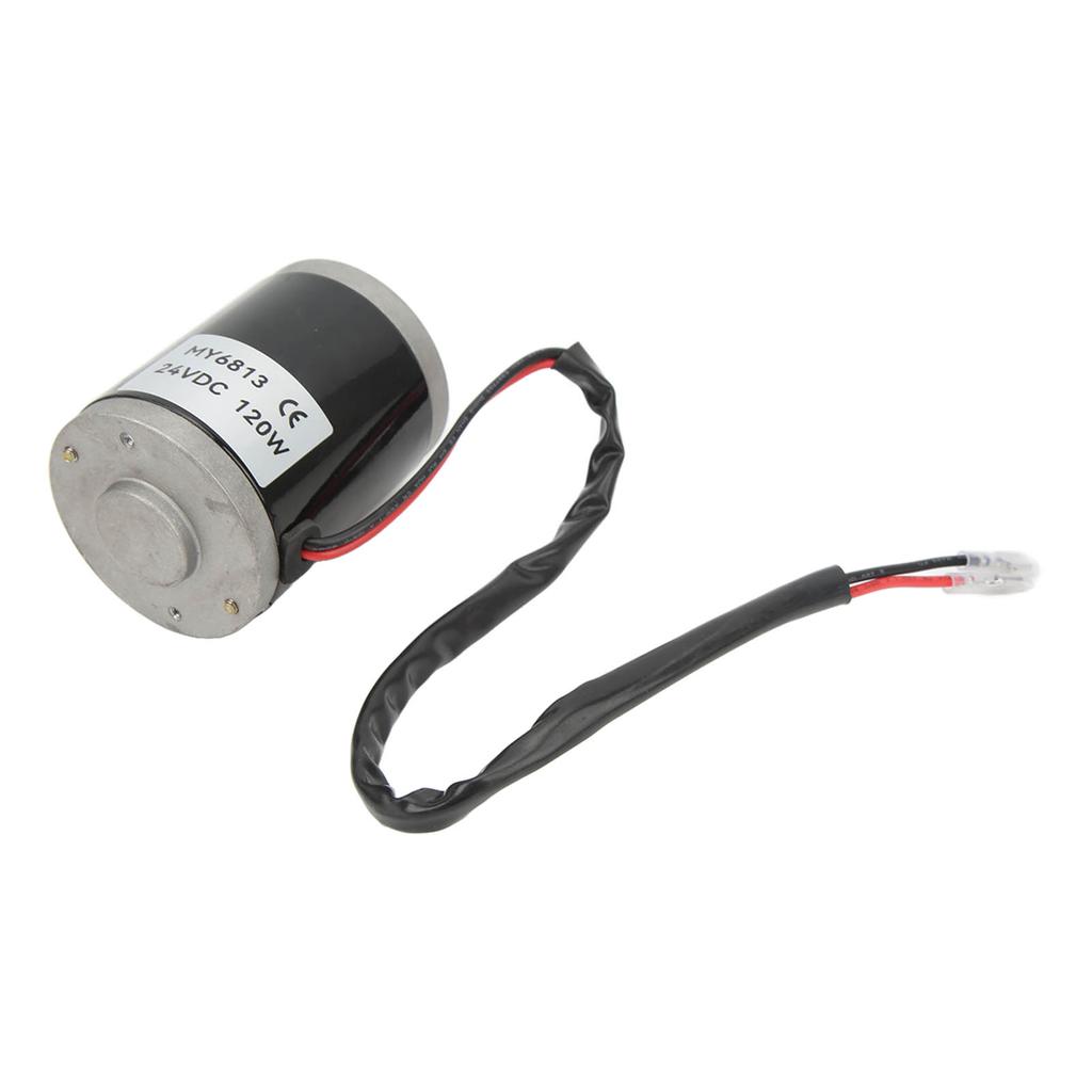 Brushed Motor with 420 Belt Aluminum Electric Motor for Electric Scooter 24V 120W