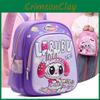Shell Eyecatching Hard Backpack For Children With Playful Characters Cartoon
