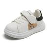 Cute Furry Bear Pattern Children Sneakers Flat Heel Baby Girl Shoes Platform Little Boy Running Shoes Kids tenis Shoes F08194