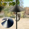 12/14/16/18 Inches Wrap Around Squirrel Guard Rotatable Easy Assembly Anti-rust Weather-proof Smooth Surface Preventing Stealing Food Gardening Tool