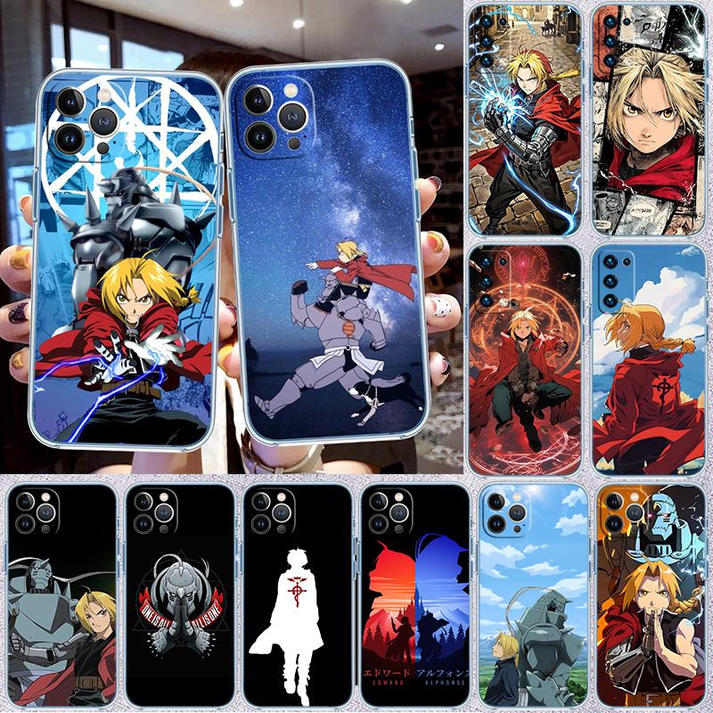 BH23 Fullmetal Alchemist Case for Motorola Moto G10 G20 G30 G31 G32 G34 G35 G41 G42 G50 G51 G52 G55 G60 G60S G62 G71 G72 G75
