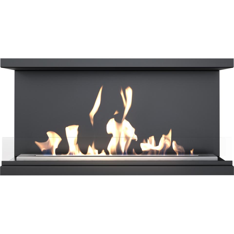 Настенный камин на биоэтаноле X-RAY TÜV с набором декоративных камней