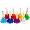 8-note Handbell, Colorful Handbell Instrument for Children and Adults, School, Church, and Weddings