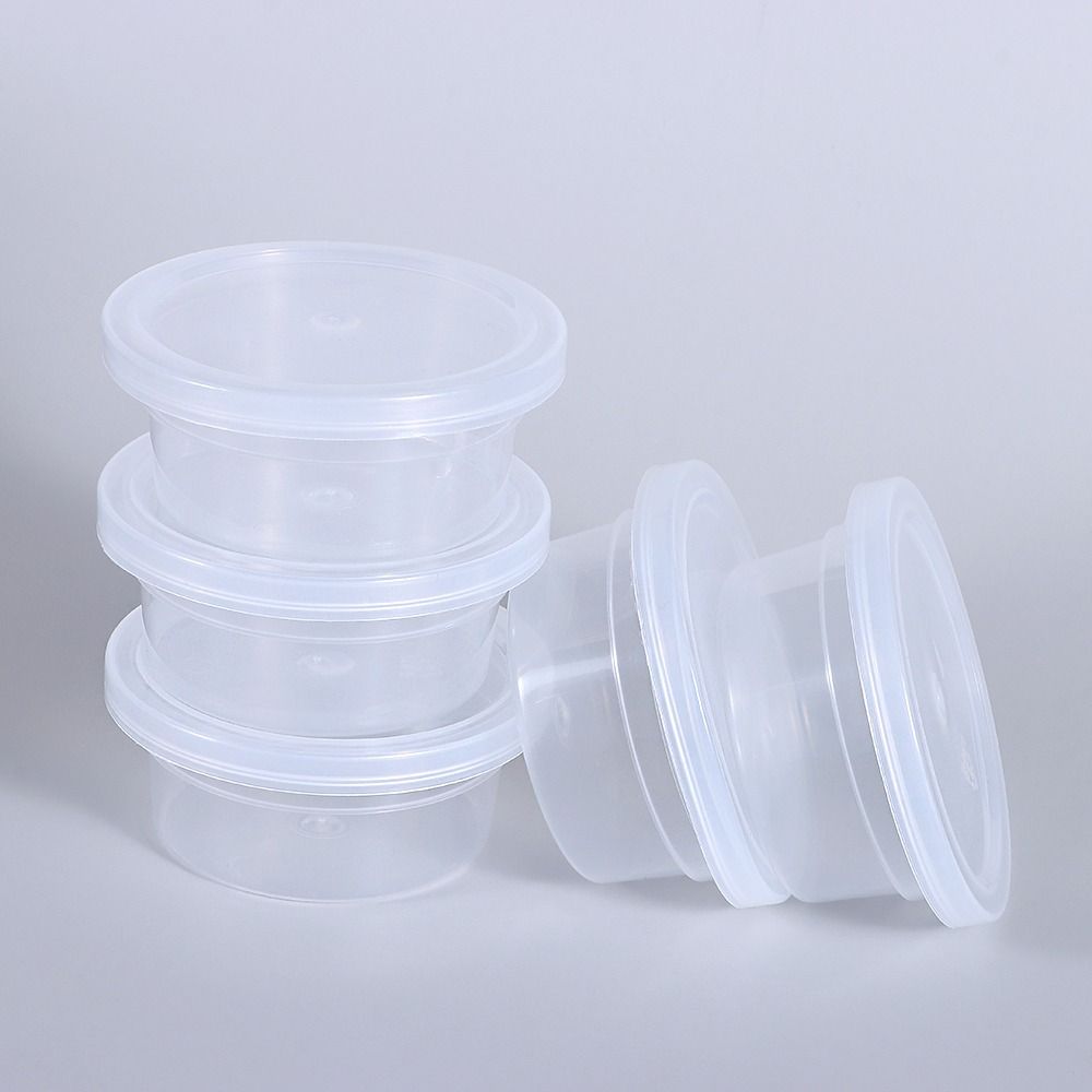 3/20PCS Home Plastic Bin Sundries Box Foam Container Ball Cup Clay Storage With Lids