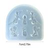 Многофункциональная силиконовая форма, силиконовые формы для рукоделия, форма ангела, формы для украшения ногтей, подходящие для изготовления поделок