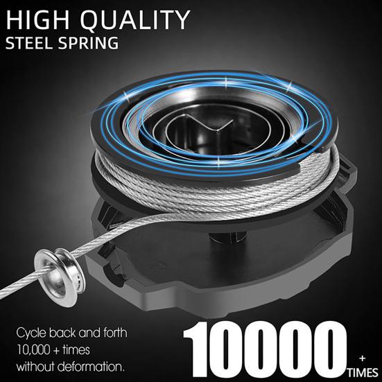 Катушка для значка, выдвижной ремешок, держатель для ключей, сверхмощный выдвижной карабин, брелок для ключей, держатель для идентификационной карты, офисные аксессуары