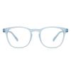 HUSTLR Zero Power Bluecut & Antiglare Computer Eyeglasses| Peyush Bansal Glasses | For Men & Women | Medium | LB E14058-W