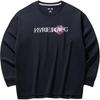 Anta Kyrie Series Comfortable Casual Crew Neck Long Sleeve T-Shirt Unisex Tops Basic-Black 172431404-6