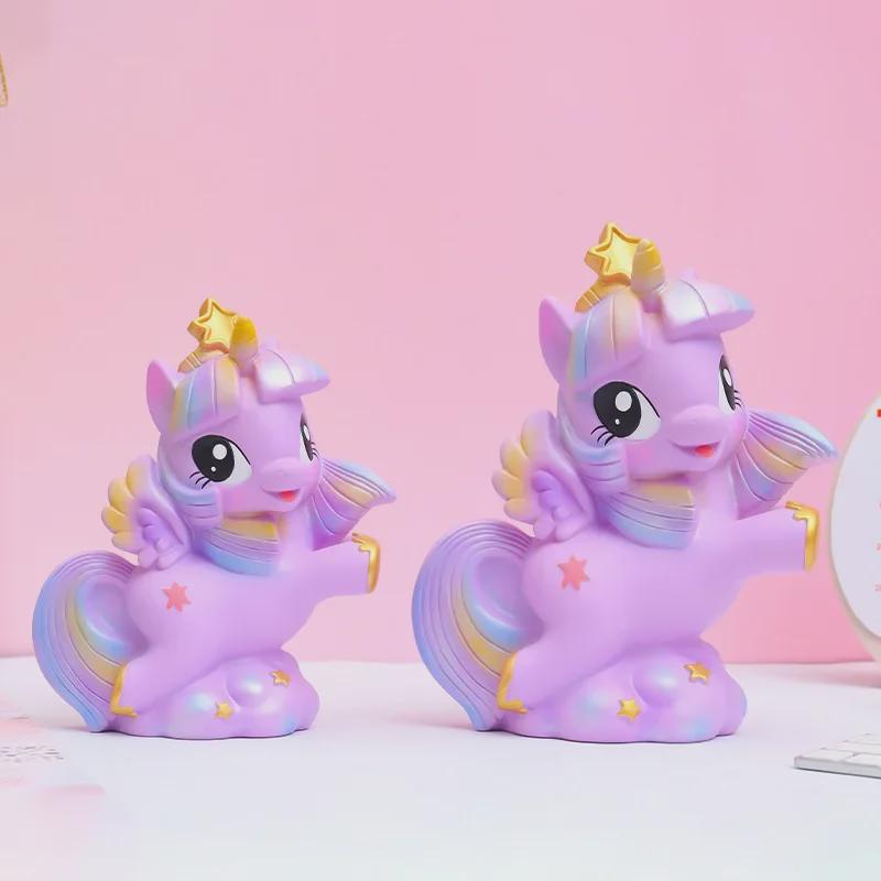 Милое розовое украшение-копилка - большая емкость для монет для студентов, подарок на праздник