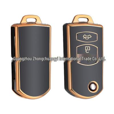 Чехол для ключа Mazda - Совместим с Mazda 3, 6, 8, MX-5 Jinxiang, Ruiyi, Edge Мягкий чехол