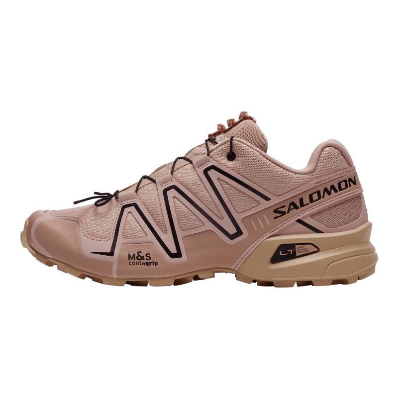 SALOMON Беговые кроссовки Speedcross 3 Унисекс Низкие Махагоновый Розово-красный/Черный/Светло-коричневый Кроссовки 477948