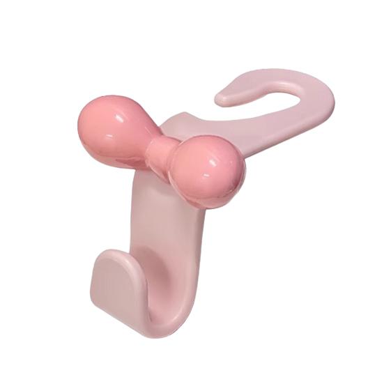 2 шт. Автомобильный крючок Легкий крючок для багажника/сиденья Крючок с отверстием Без сверления Крючок для хранения в салоне Многофункциональный держатель для стакана с водой