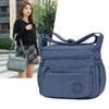 Женская легкая нейлоновая сумка кроссбоди 2025 - Повседневная наплечная сумка с несколькими карманами для мам