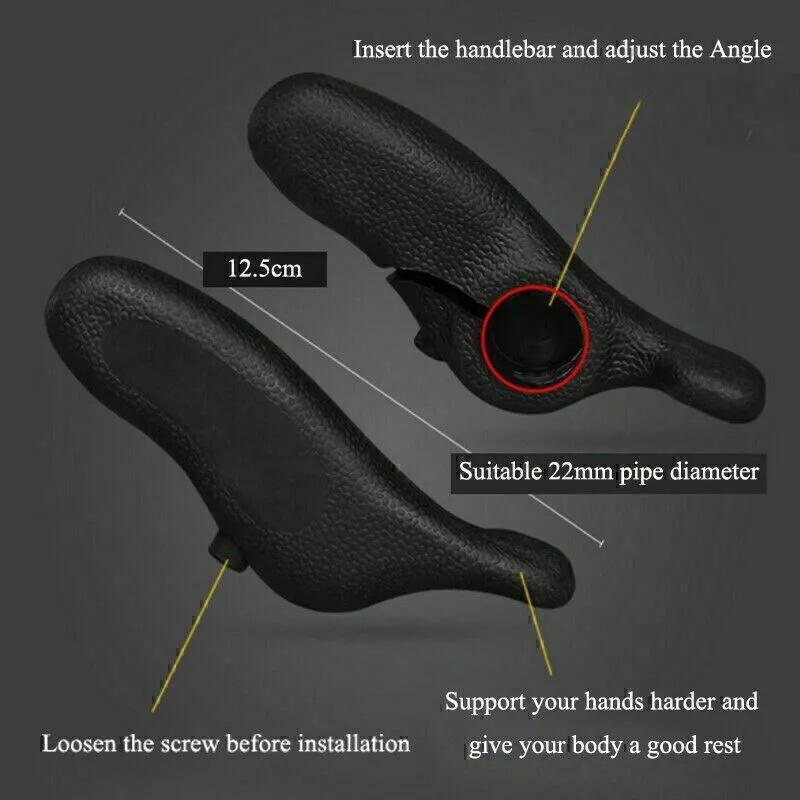 1 пара ручек на руль горного велосипеда MTB, резиновые ручки для велосипеда