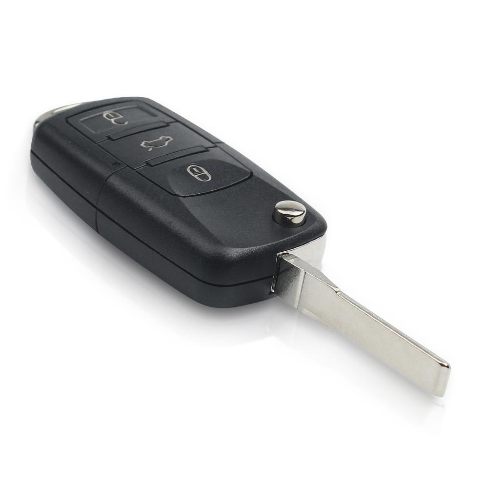 KEYYOU 3 Button Remote Car Key For VW PASSAT Polo Skoda Seat Polo/Golf/Beetle 1J0959753 DA/AH 1K0959753G 434Mhz ID48